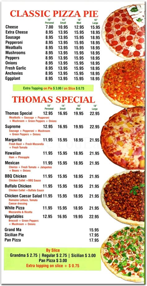 Thomas pizza - Specialties: There's a type of business that's so cherished in a community, it becomes a staple. Tom's Pizza has been that kind of business since the 1950s. Family-owned and -operated in downtown DeLand, Florida, our restaurant is the kind that makes guests feel right at home whether it's their first visit for fiftieth. We're known for our thin-crust square …